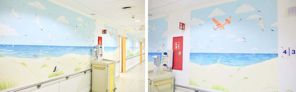 Sweetwall - Wandgestaltung für Kinderklinik